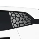 Animal Leopard Cheetah Cow Quarter Window Vinyl Decal Stickers Fits BMW iX 2022 - 2025 - Bogar Tech Designs