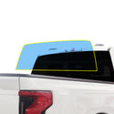 For Ford F - 150 Lightning 2022+ Precut Front Rear Windshield Premium Protection Self Healing Film Kit - Bogar Tech Designs