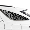 Animal Leopard Cheetah Cow Window Vinyl Decal Stickers Fits Genesis GV70 2022 - 2024 - Bogar Tech Designs
