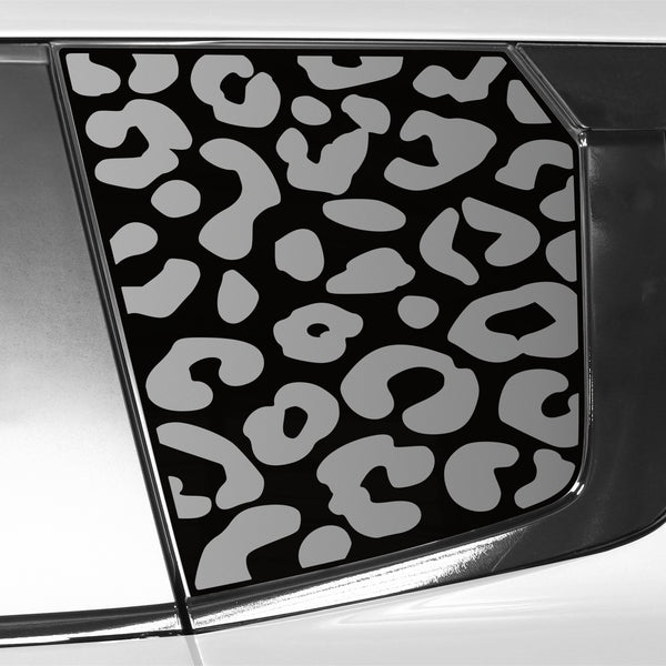 Animal Leopard Cheetah Cow Window Vinyl Decal Stickers Fits Mitsubishi Outlander 2022 - 2024 - Bogar Tech Designs