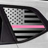 Quarter Window American Flag Vinyl Decal Stickers Fits Volkswagen Taos 2022 - 2025 - Bogar Tech Designs