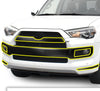 Vinyl Chrome Delete Wheel Sides Front Rear Bumper Trim Blackout Decal Stickers Overlay Film Fits Toyota 4Runner 2014 - 2024 - Bogar Tech Designs