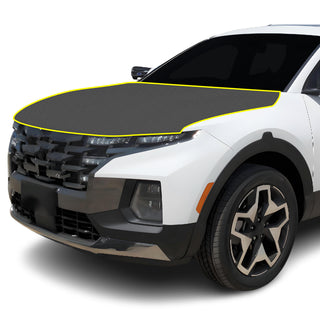 Fits Hyundai Santa Cruz 2022+ Precut Premium Gloss Black Carbon Fiber Hood Paint Protection Film PPF Decal Film Kit Coverage - Bogar Tech Designs