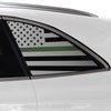 Quarter Window American Flag Vinyl Decal Stickers Fits Mercedes - Benz GLC 2016 - 2025 - Bogar Tech Designs