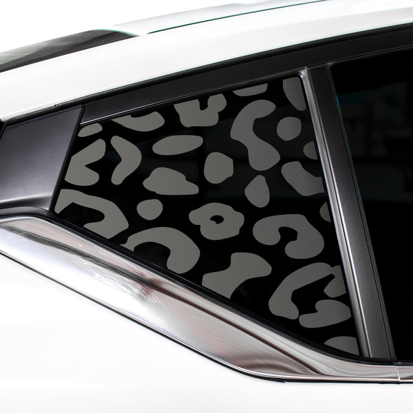 Animal Leopard Cheetah Cow Window Vinyl Decal Stickers Fits Nissan Altima 2019 - 2023 - Bogar Tech Designs
