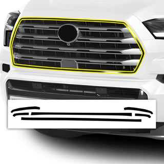 Vinyl Chrome Delete Grille Side Window Rear Wheel Blackout Decal Stickers Overlay Film Fits Toyota Sequoia 2023 - 2025 - Bogar Tech Designs