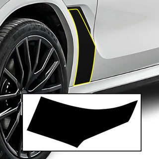 Side Vent Lower Vinyl Overlay Decal Stickers Fits BMW X6 2024 - Bogar Tech Designs
