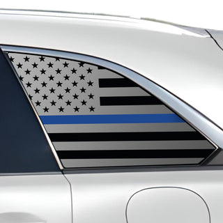 Quarter Window American Flag Vinyl Decal Stickers Fits Mazda CX - 90 2024 - 2025 - Bogar Tech Designs