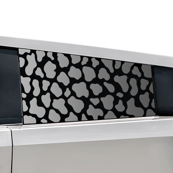 Animal Leopard Cheetah Cow Window Vinyl Decal Stickers Fits Tesla Cybertruck - Bogar Tech Designs