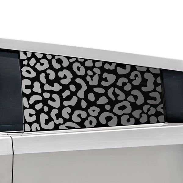 Animal Leopard Cheetah Cow Window Vinyl Decal Stickers Fits Tesla Cybertruck - Bogar Tech Designs