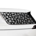Animal Leopard Cheetah Cow Window Vinyl Decal Stickers Fits Kia Carnival 2022 - 2025 - Bogar Tech Designs