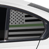 Quarter Window American Flag Vinyl Decal Stickers Fits BMW 3 Series 2019 - 2025 - Bogar Tech Designs