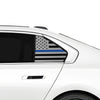 Fits BMW 7 Series 2023 - 2025 Quarter Window American Flag Vinyl Decal Stickers - Bogar Tech Designs