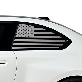 Fits BMW M2 2023 - 2025 Quarter Window American Flag Vinyl Decal Stickers - Bogar Tech Designs