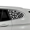 Fits BMW X1 2016 - 2022 Animal Leopard Cheetah Cow Window Vinyl Decal Stickers - Bogar Tech Designs