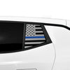 Fits Chevrolet Equinox EV 2024 - 2025 Quarter Window American Flag Vinyl Decal Stickers - Bogar Tech Designs