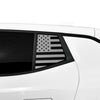 Fits Chevrolet Equinox EV 2024 - 2025 Quarter Window American Flag Vinyl Decal Stickers - Bogar Tech Designs