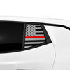Fits Chevrolet Equinox EV 2024 - 2025 Quarter Window American Flag Vinyl Decal Stickers - Bogar Tech Designs
