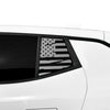 Fits Chevrolet Equinox EV 2024 - 2025 Quarter Window American Flag Vinyl Decal Stickers - Bogar Tech Designs
