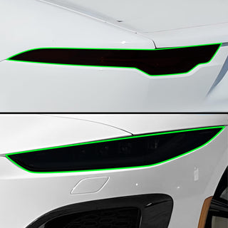 Full Headlight Taillight Precut Smoked PPF Tint Kit Film Overlay Cover Fits Jaguar F-Type 2021+