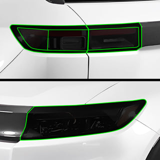 Fits Honda Prologue 2024 - 2025 Full Headlight Taillight Precut Smoked PPF Tint Kit Film Overlay - Bogar Tech Designs