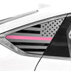 Quarter Window American Flag Vinyl Decal Stickers Fits Genesis G80 2019 - 2025 - Bogar Tech Designs
