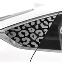 Animal Leopard Cheetah Cow Window Vinyl Decal Stickers Fits Genesis G80 2022 - 2025 - Bogar Tech Designs