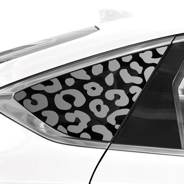 Animal Leopard Cheetah Cow Window Vinyl Decal Stickers Fits Genesis G80 2022 - 2025 - Bogar Tech Designs
