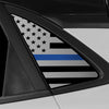 Quarter Window American Flag Vinyl Decal Stickers Fits Hyundai Kona 2018 - 2023 - Bogar Tech Designs