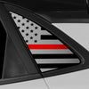 Quarter Window American Flag Vinyl Decal Stickers Fits Hyundai Kona 2018 - 2023 - Bogar Tech Designs