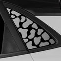Animal Leopard Cheetah Cow Window Vinyl Decal Stickers Fits Hyundai Kona 2018 - 2023 - Bogar Tech Designs