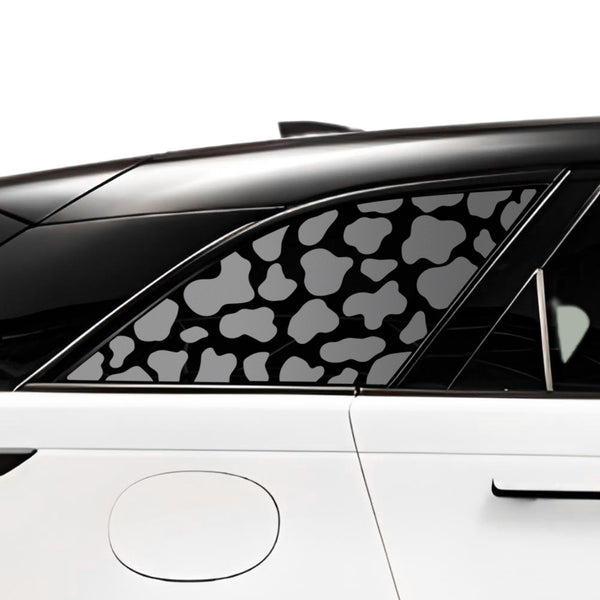 Animal Leopard Cheetah Cow Window Vinyl Decal Stickers Fits Land Rover Range Rover Velar 2018+ - Bogar Tech Designs