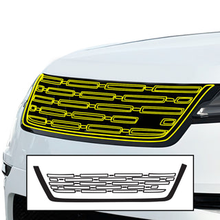 Vinyl Chrome Delete Blackout Decal Stickers Overlay Film Fits Land Rover Range Rover Velar 2018+ - Bogar Tech Designs