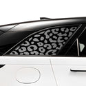 Animal Leopard Cheetah Cow Window Vinyl Decal Stickers Fits Land Rover Range Rover Velar 2018+ - Bogar Tech Designs