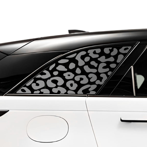 Animal Leopard Cheetah Cow Window Vinyl Decal Stickers Fits Land Rover Range Rover Velar 2018+ - Bogar Tech Designs