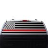 American Flag Rear Side Window Vinyl Decal Stickers Fits Ford F - 150 F150 2015 - 2025 - Bogar Tech Designs