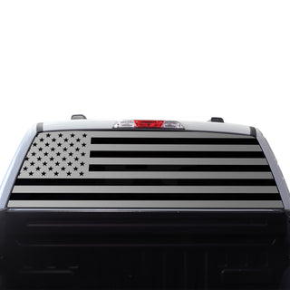 American Flag Rear Side Window Vinyl Decal Stickers Fits Ford F - 150 F150 2015 - 2025 - Bogar Tech Designs