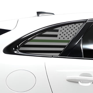 Quarter Window American Flag Vinyl Decal Stickers Fits Jaguar F - Pace 2017 - 2025 - Bogar Tech Designs