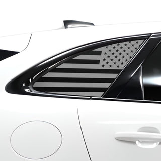 Quarter Window American Flag Vinyl Decal Stickers Fits Jaguar F - Pace 2017 - 2025 - Bogar Tech Designs