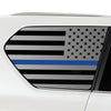 Quarter Window American Flag Vinyl Decal Stickers Fits Lexus GX 2018 - 2023 - Bogar Tech Designs