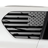 Quarter Window American Flag Vinyl Decal Stickers Fits Lexus GX 2018 - 2023 - Bogar Tech Designs