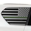 Quarter Window American Flag Vinyl Decal Stickers Fits Lexus GX 2018 - 2023 - Bogar Tech Designs