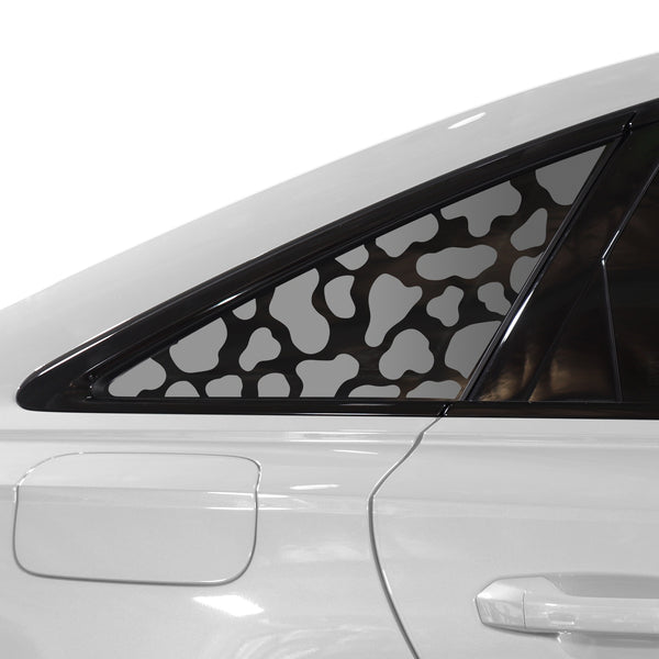 Animal Leopard Cheetah Cow Quarter Window Vinyl Decal Stickers Fits Audi A6 S6 2019 - 2024 - Bogar Tech Designs