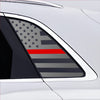 Quarter Window American Flag Vinyl Decal Stickers Fits Audi Q3 2019 - 2025 - Bogar Tech Designs