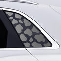 Animal Leopard Cheetah Cow Quarter Window Vinyl Decal Stickers Fits Audi Q3 2019 - 2024 - Bogar Tech Designs