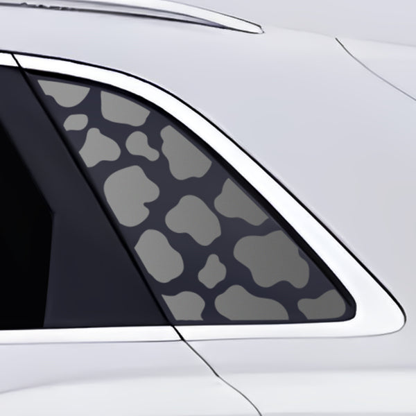 Animal Leopard Cheetah Cow Quarter Window Vinyl Decal Stickers Fits Audi Q3 2019 - 2024 - Bogar Tech Designs