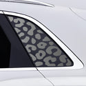Animal Leopard Cheetah Cow Quarter Window Vinyl Decal Stickers Fits Audi Q3 2019 - 2024 - Bogar Tech Designs