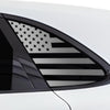 Quarter Window American Flag Vinyl Decal Stickers Fits Porsche Cayenne SUV 2020 - 2025 - Bogar Tech Designs