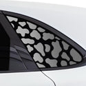 Animal Leopard Cheetah Cow Window Vinyl Decal Stickers Fits Porsche Cayenne 2020+ - Bogar Tech Designs