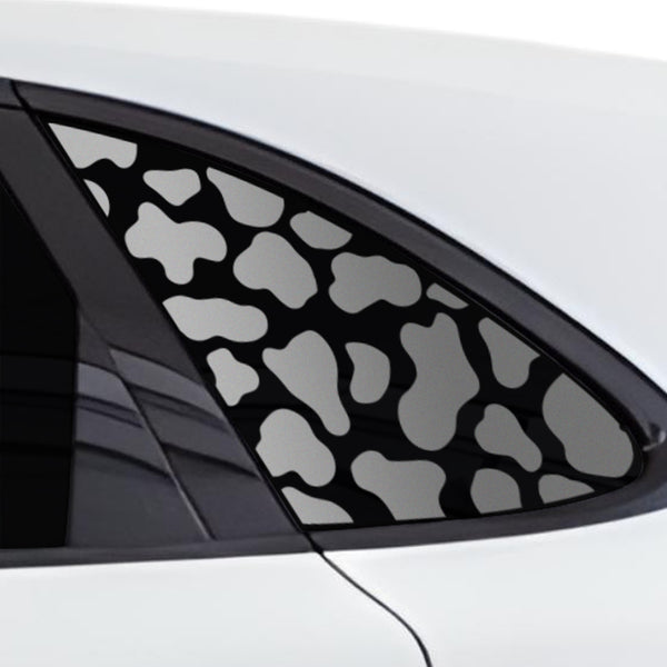 Animal Leopard Cheetah Cow Window Vinyl Decal Stickers Fits Porsche Cayenne 2020+ - Bogar Tech Designs